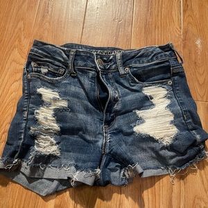 American eagle high rise shortie